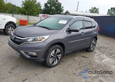 2016 Honda Cr-V Touring из США, поврежденный, VIN 5J6RM3H92GL014002